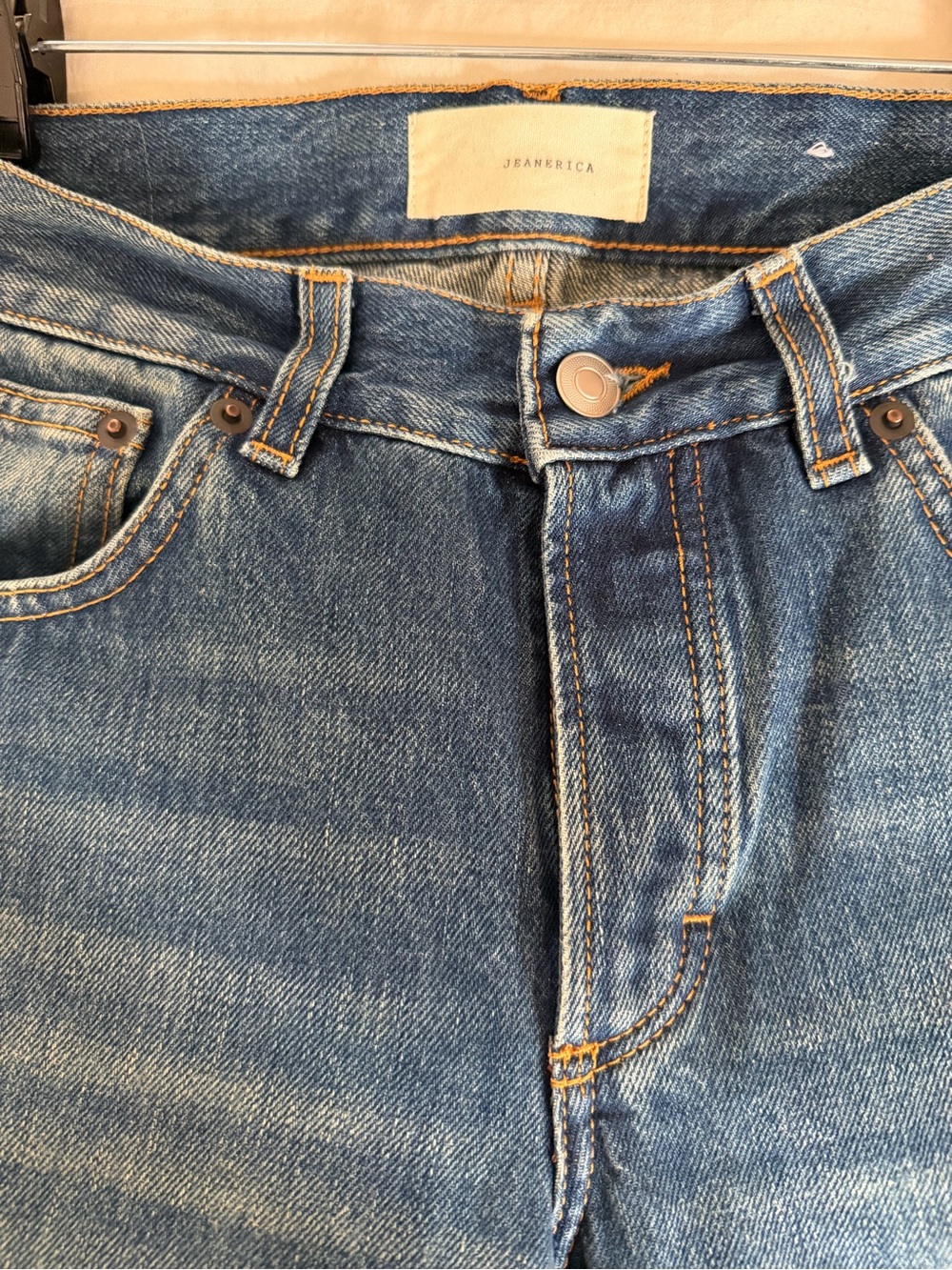 High-Rise Wide Leg Women's Jeans in Dark Blue its New - Picture 11 of 12